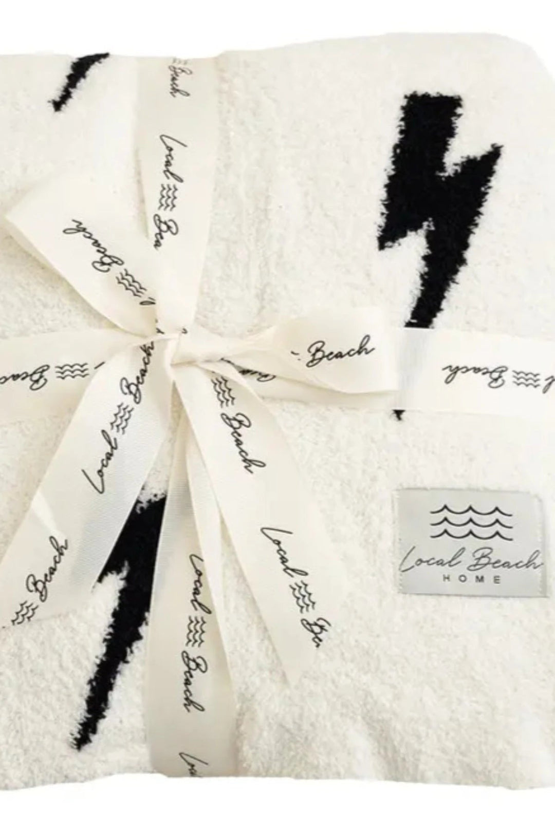 Local Beach Lightning Bolt Luxe Blanket - Jayden P Boutique