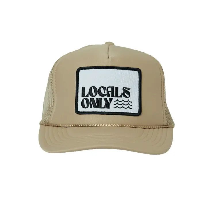 Local Beach Locals Only Trucker Hat - Jayden P Boutique