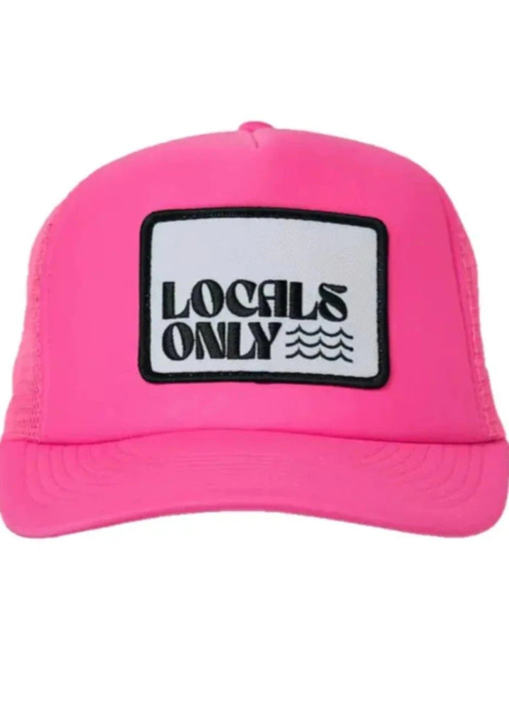 Local Beach Locals Only Trucker Hat - Jayden P Boutique