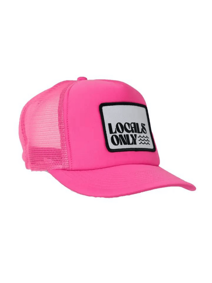 Local Beach Locals Only Trucker Hat - Jayden P Boutique