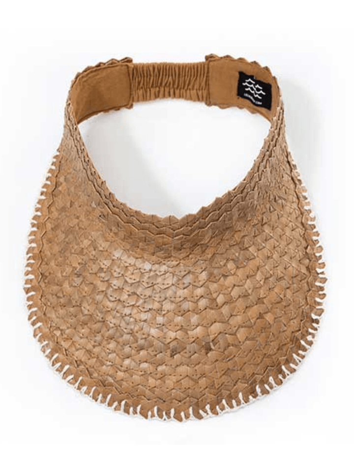 Local Beach Playa Crochet Straw Visor Hat - Jayden P Boutique