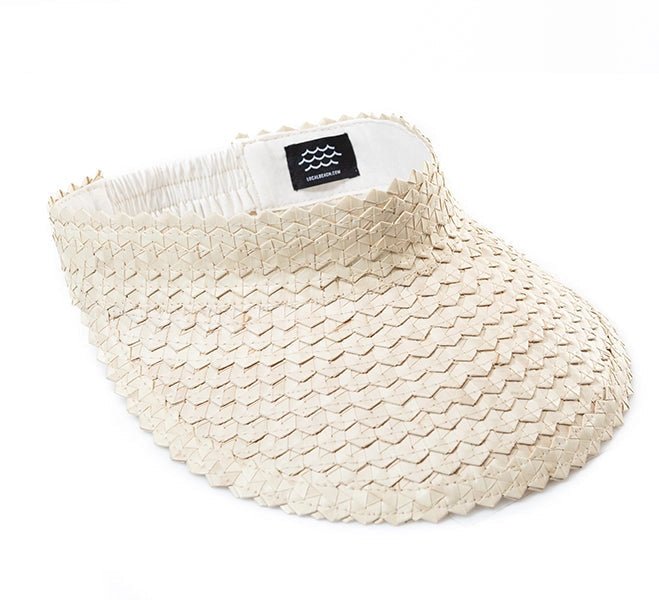 Local Beach Playa Straw Visor Hat - Jayden P Boutique