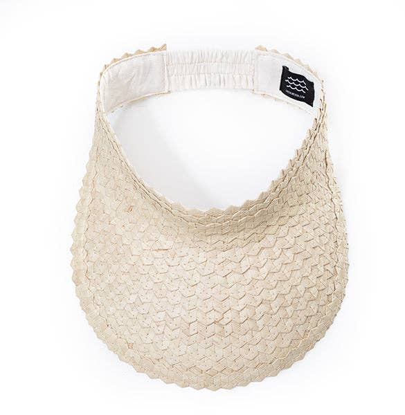 Local Beach Playa Straw Visor Hat - Jayden P Boutique