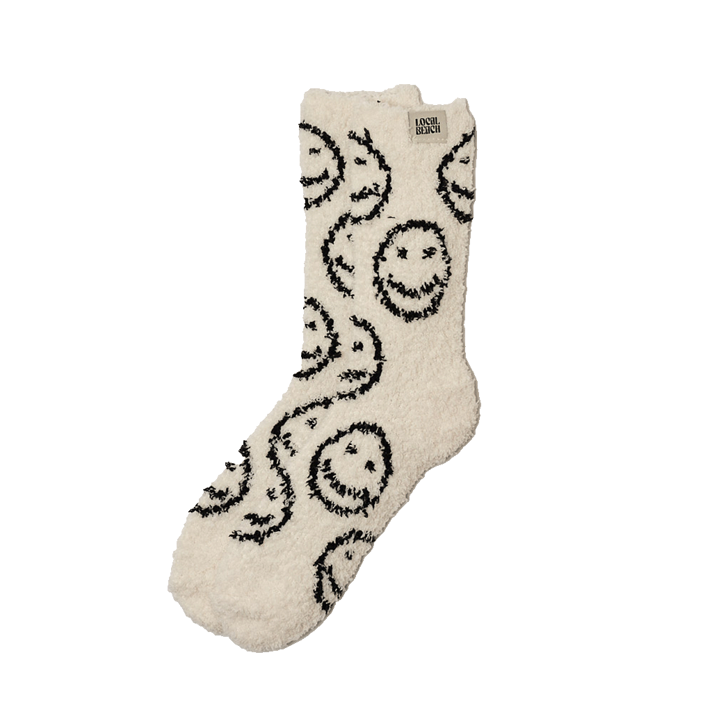 Local Beach - Smiley Local Beach Cozy Socks - Jayden P Boutique