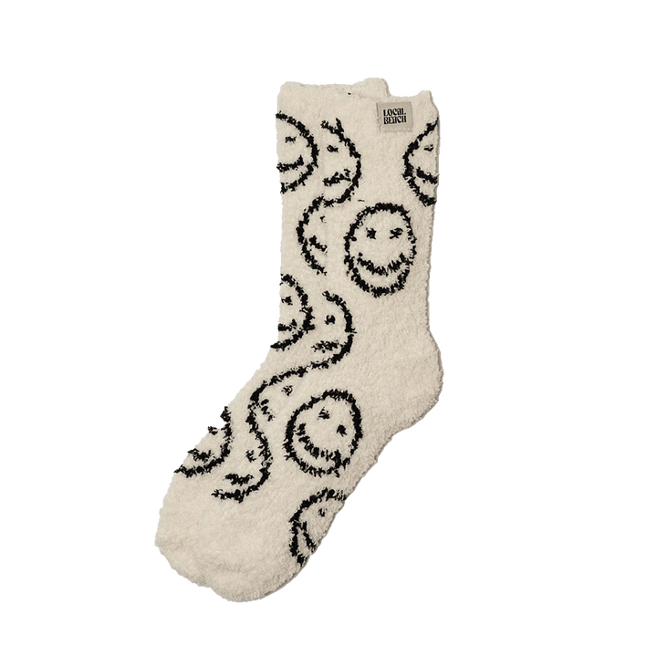 Local Beach - Smiley Local Beach Cozy Socks - Jayden P Boutique