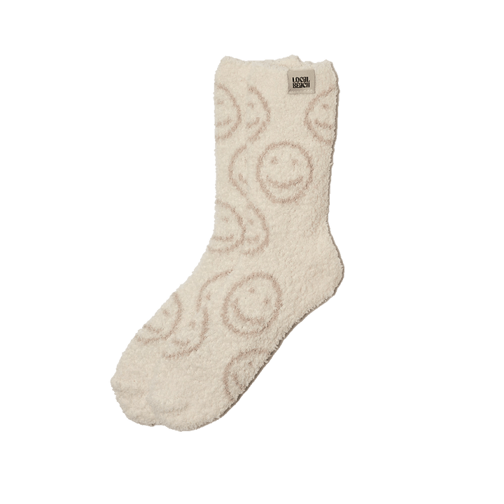 Local Beach - Smiley Local Beach Cozy Socks - Jayden P Boutique