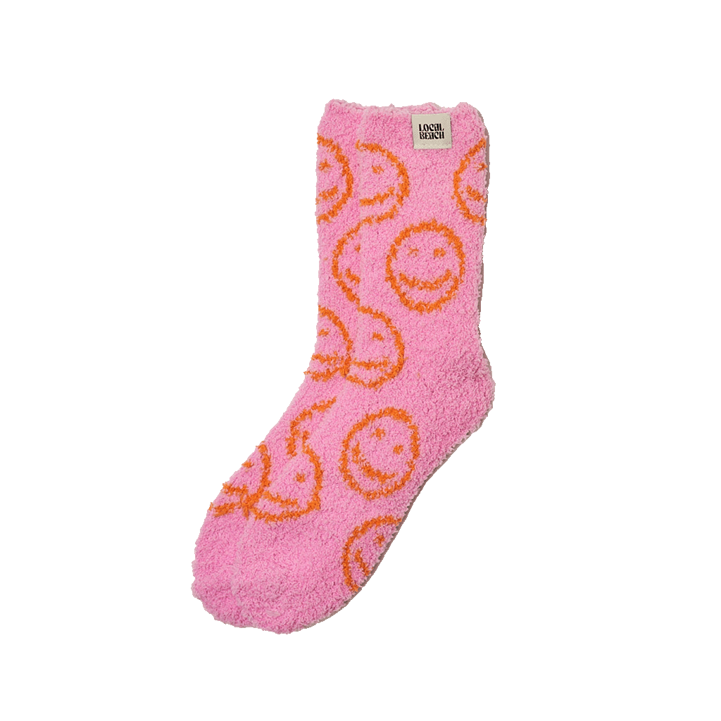 Local Beach - Smiley Local Beach Cozy Socks - Jayden P Boutique