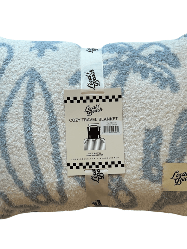 Local Beach - The Coastal Cowgirl Travel Blanket - Jayden P Boutique