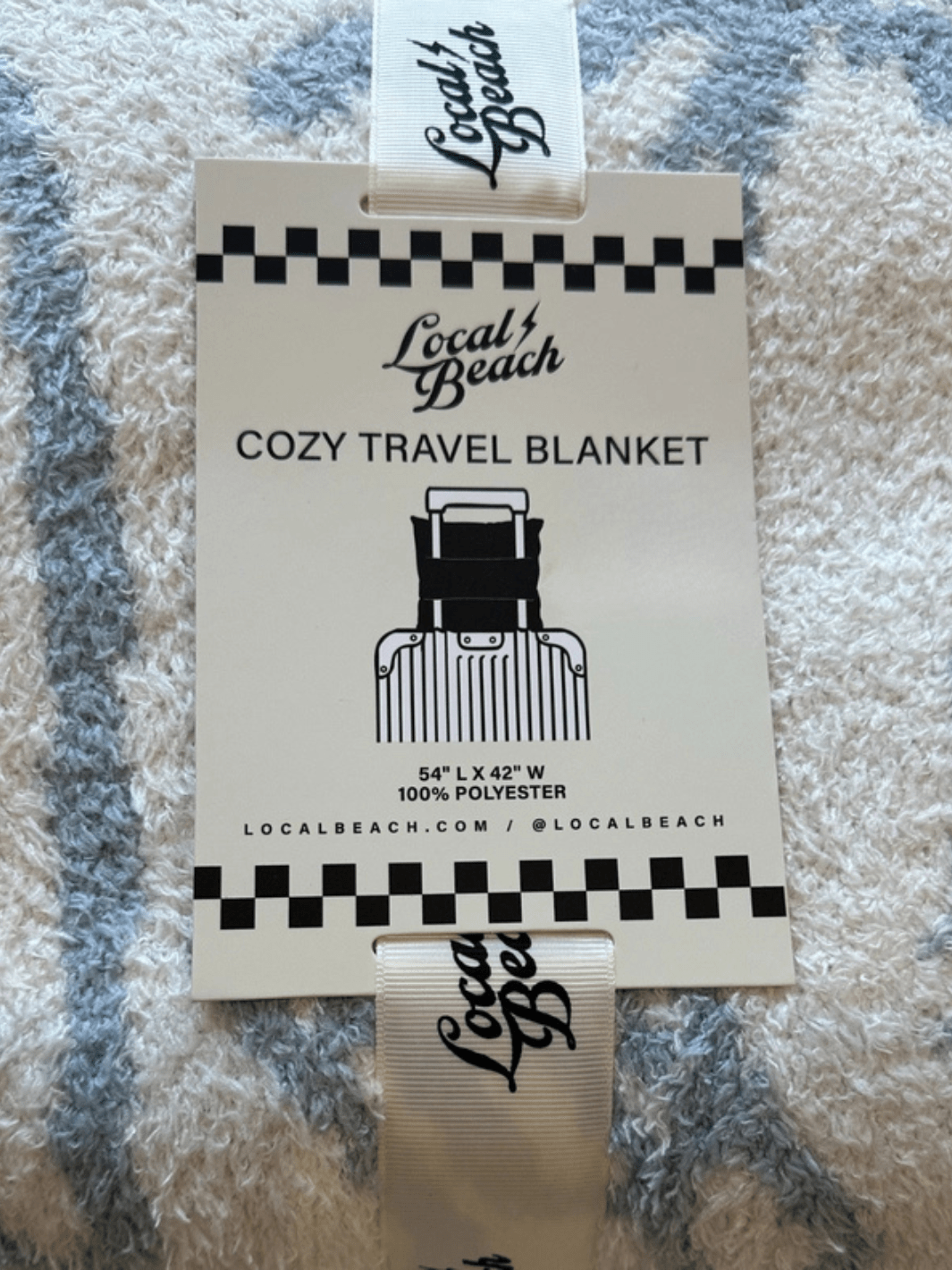 Local Beach - The Coastal Cowgirl Travel Blanket - Jayden P Boutique
