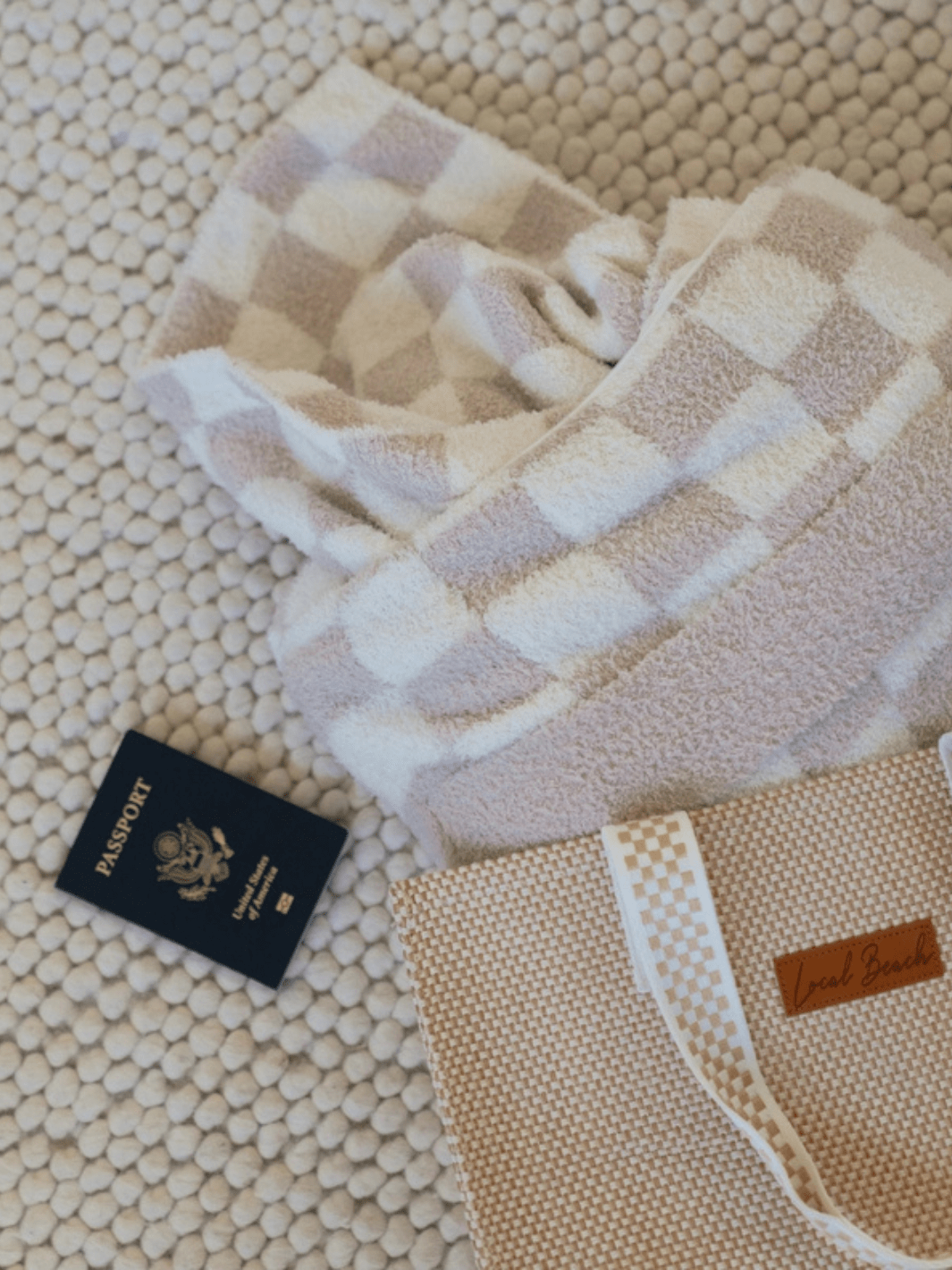 Local Beach - The Coastal Cowgirl Travel Blanket - Jayden P Boutique