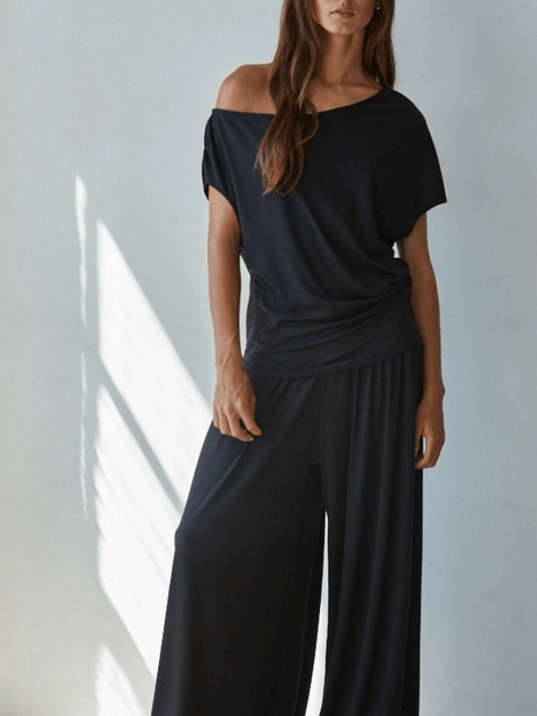 Luna One Shoulder Drape Top - Jayden P Boutique