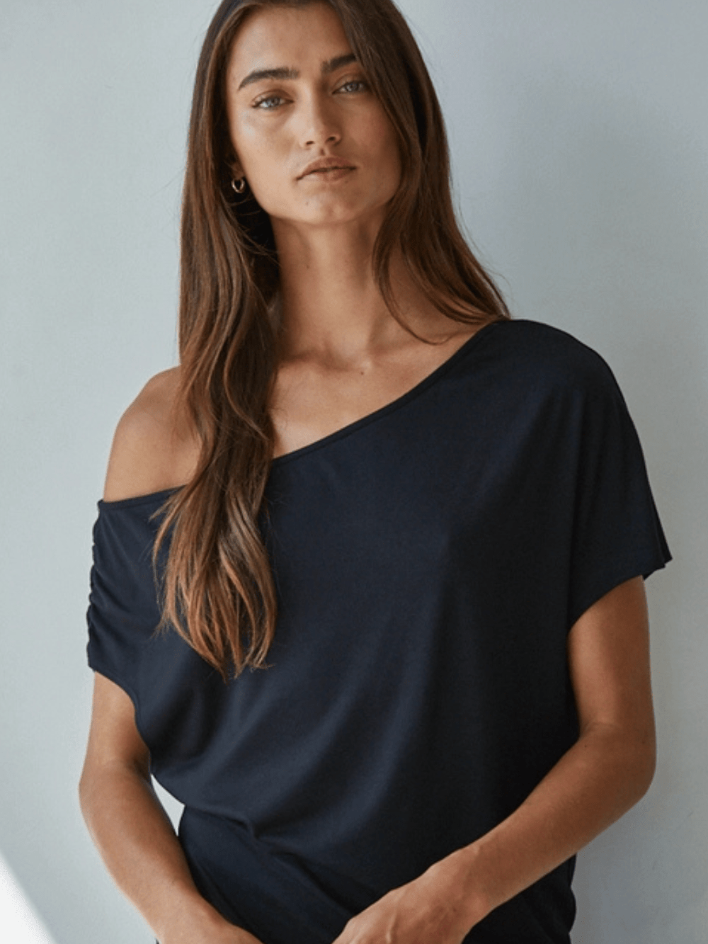 Luna One Shoulder Drape Top - Jayden P Boutique