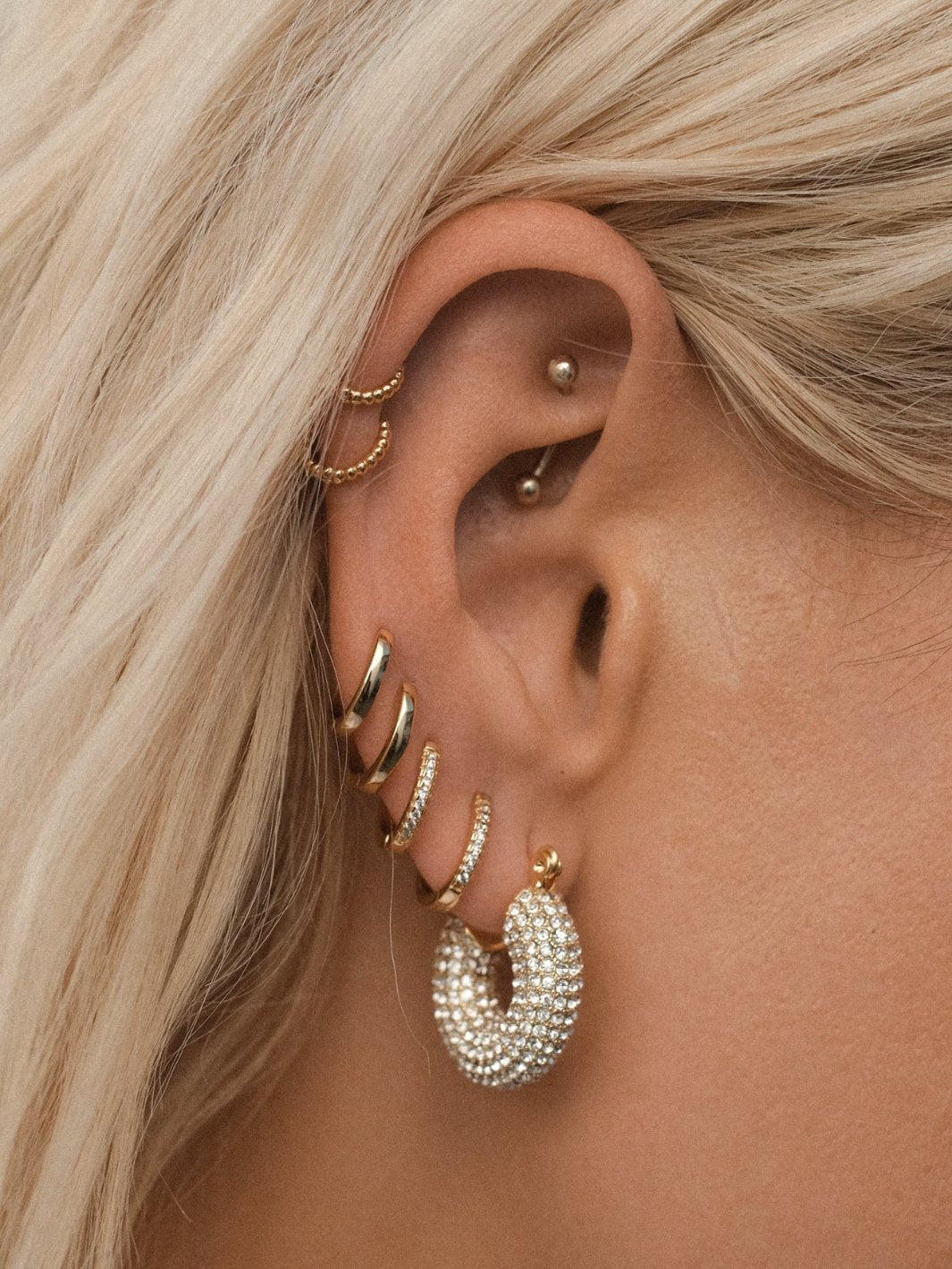 LUV AJ - Sorrento Hoop Earring Set - Jayden P Boutique