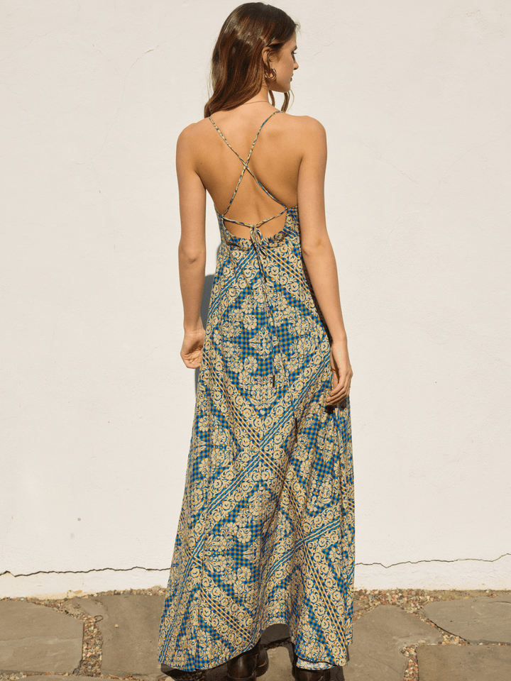 Lynelle Stay Cute Knot Maxi Dress - Jayden P Boutique