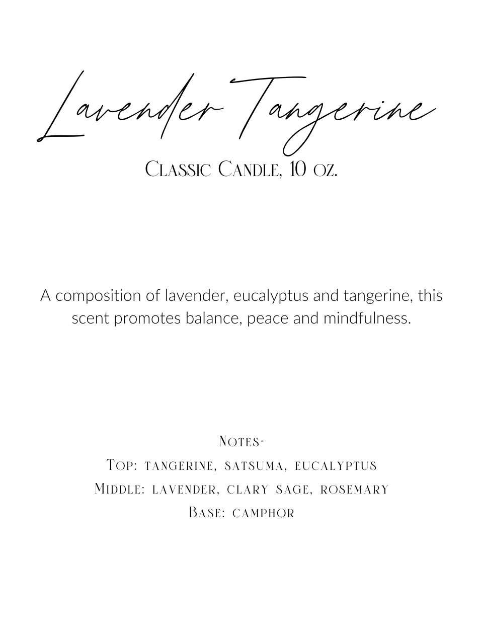 MAKANA | Classic Candle | 10 oz - Jayden P Boutique
