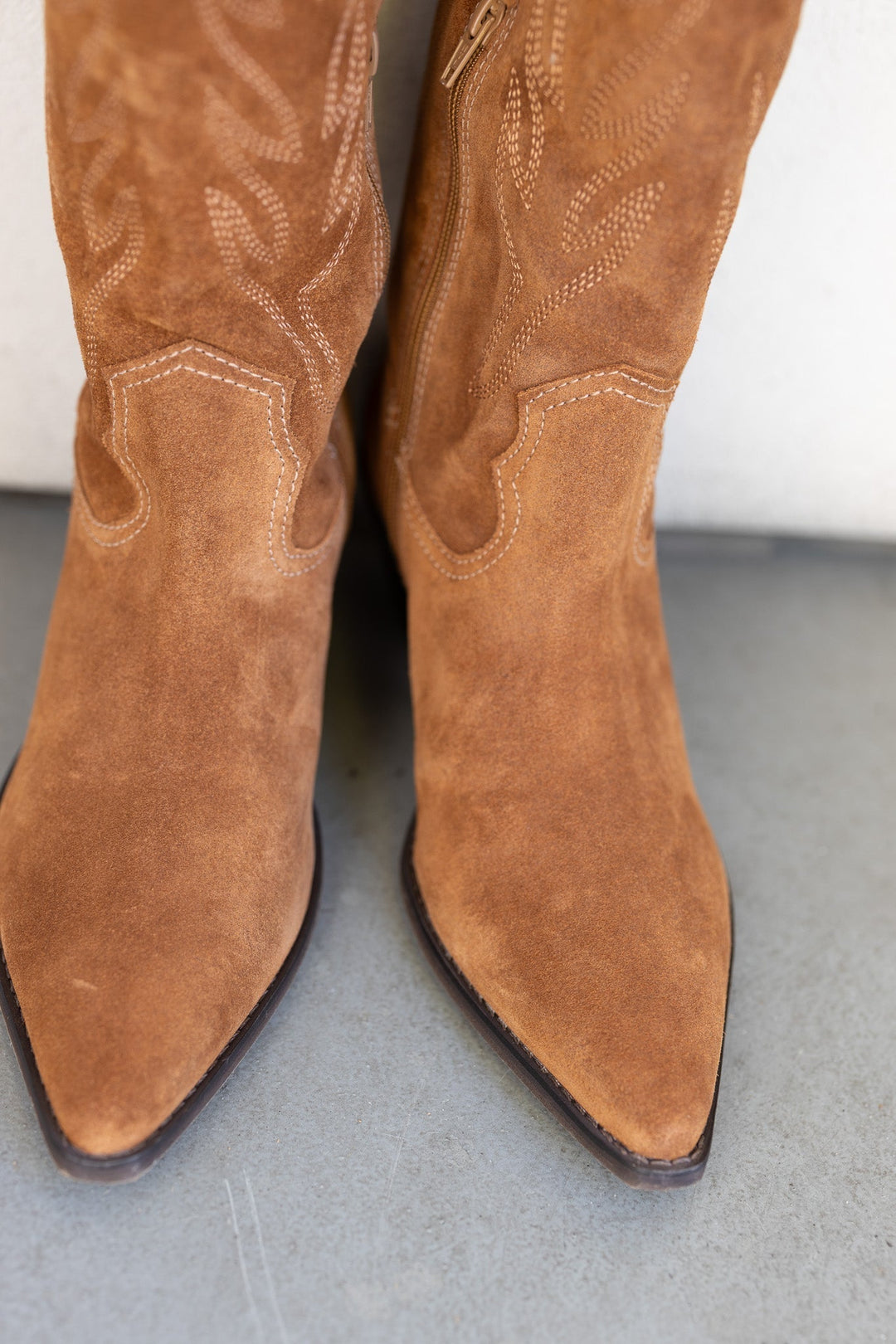 Matisse Agency Western Suede Leather Boots - Jayden P Boutique