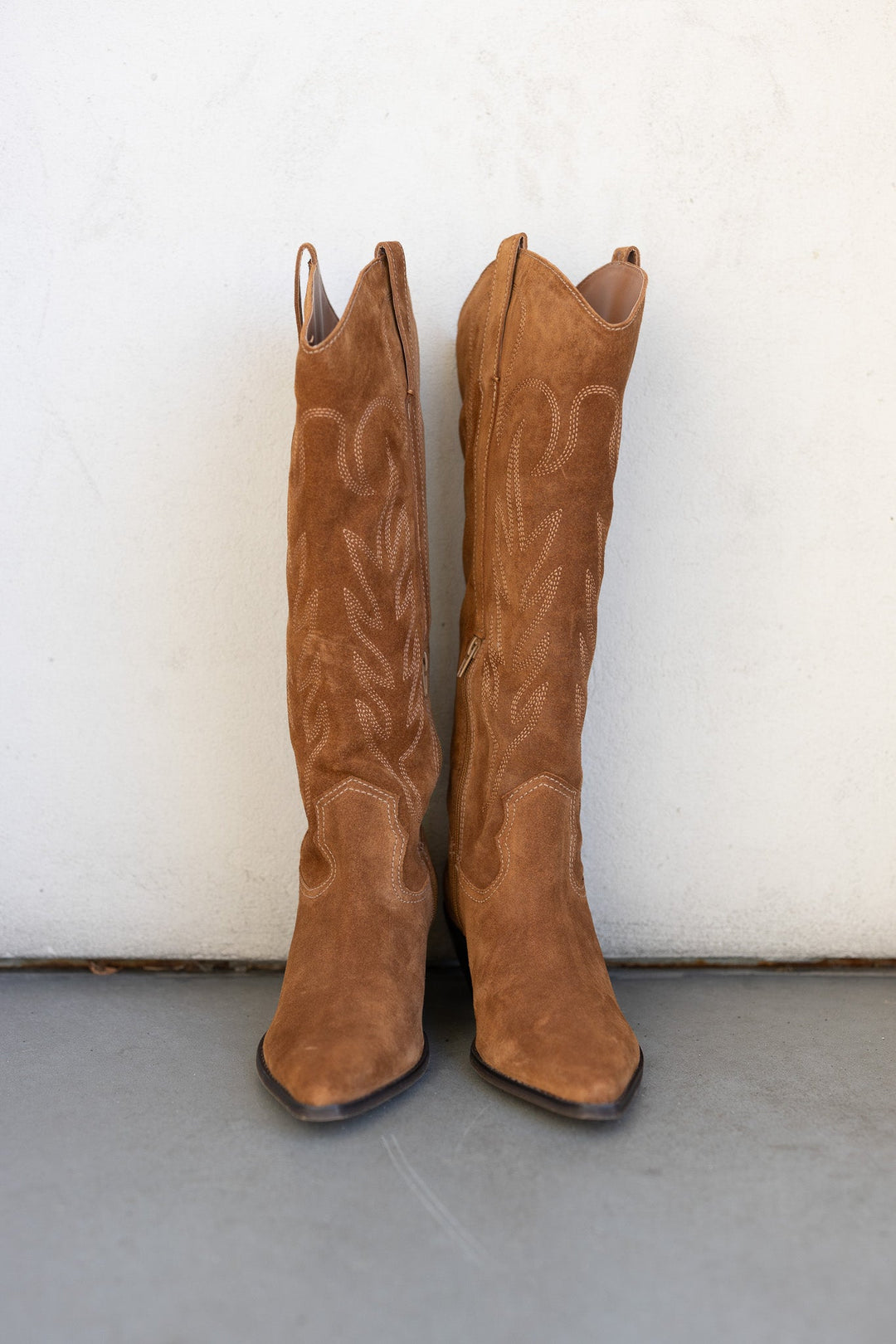 Matisse Agency Western Suede Leather Boots - Jayden P Boutique