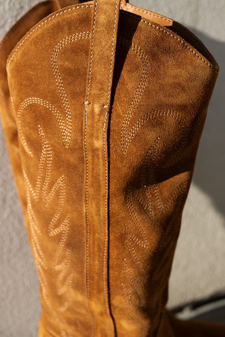 Matisse Agency Western Suede Leather Boots - Jayden P Boutique