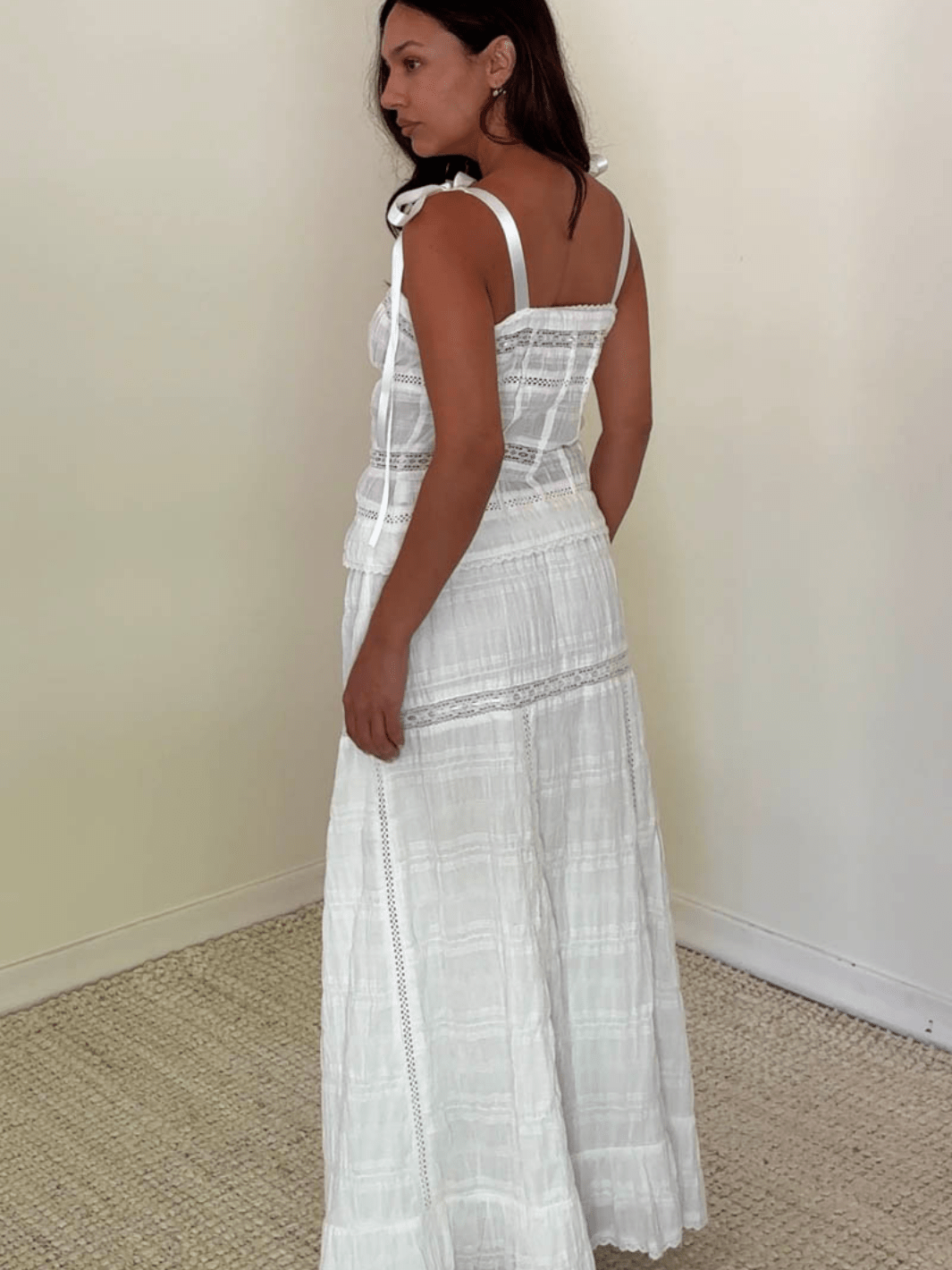 Meadow Muse Cotton Midi Skirt - Jayden P Boutique