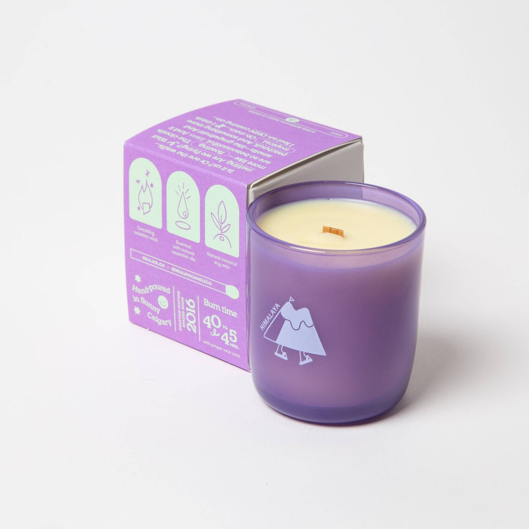 Milk Jar Candle Co. - Himalaya - Essential Oil Coconut Soy 8oz Candle - Jayden P Boutique