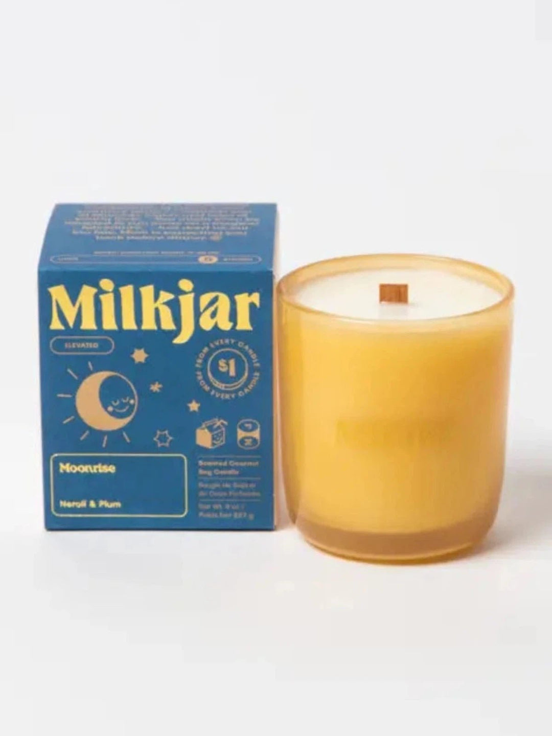 Moonrise - Neroli & Plum Coconut Soy Candle - 8 Oz - Jayden P Boutique