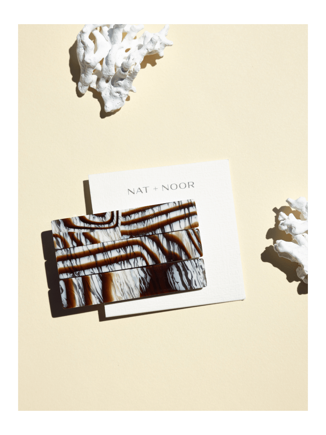 NAT &amp; NOOR FLORA HAIR CLIP SET - MAPLE - Jayden P Boutique