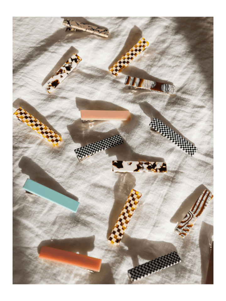 NAT & NOOR FLORA HAIR CLIP SET - MAPLE - Jayden P Boutique