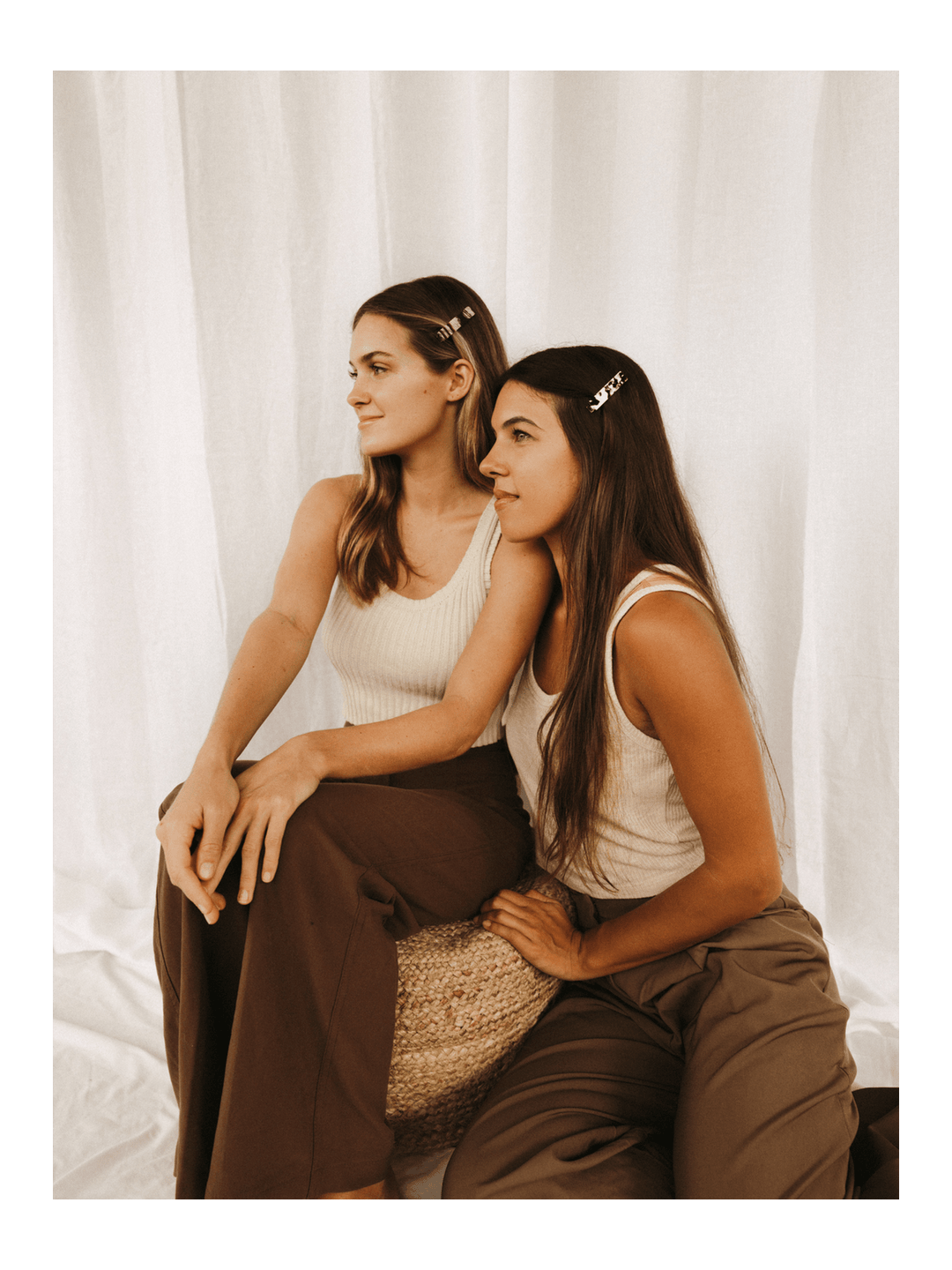 NAT & NOOR FLORA HAIR CLIP SET - MAPLE - Jayden P Boutique