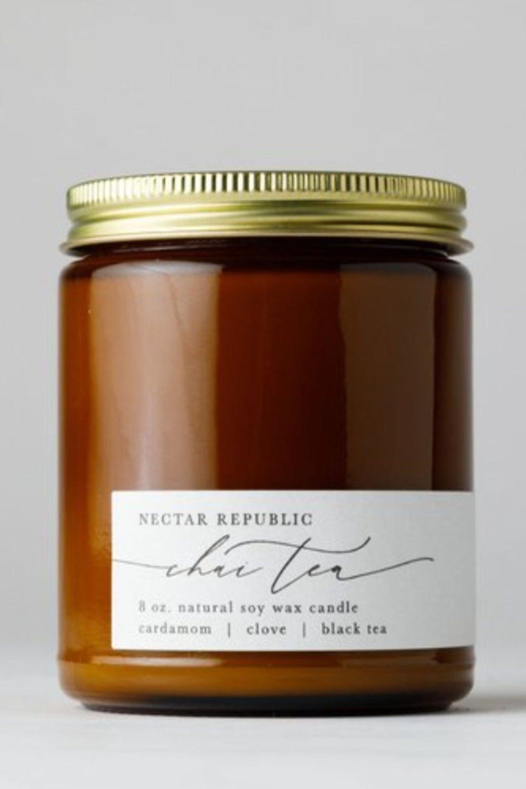 Nectar Republic - Jar Soy Candle 8 oz - Chai Tea - Jayden P Boutique