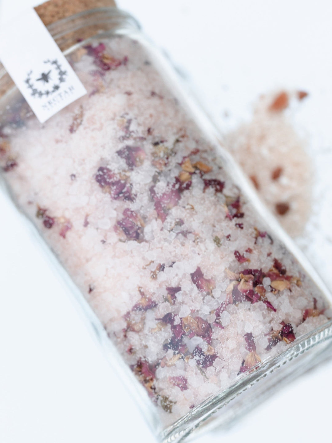 Nectar Republic - Large Bath Salt Soak 16 oz - Rose Sandalwood - Jayden P Boutique