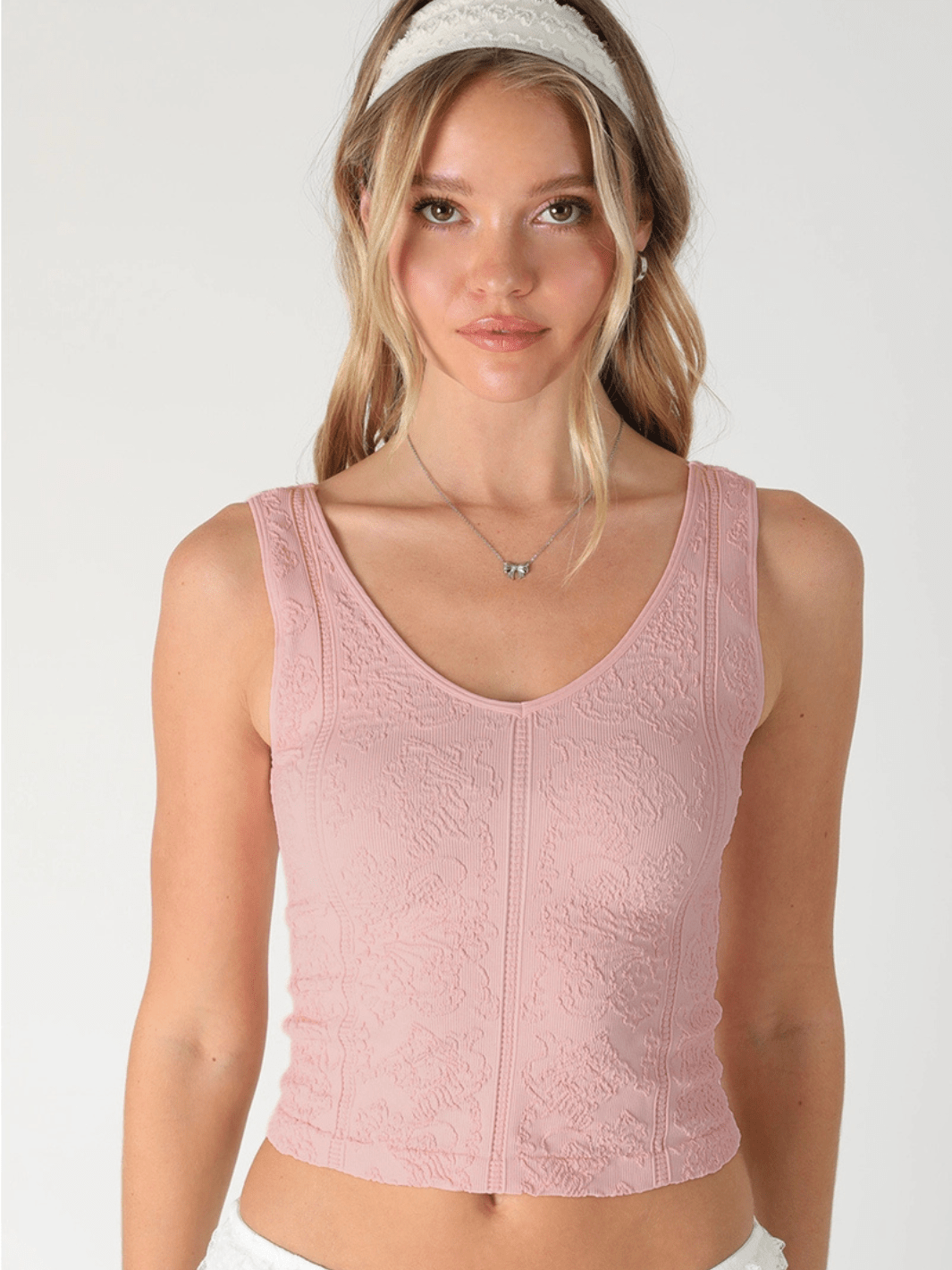 NIKIBIKI - The Amara Reversible Lace Top - Jayden P Boutique