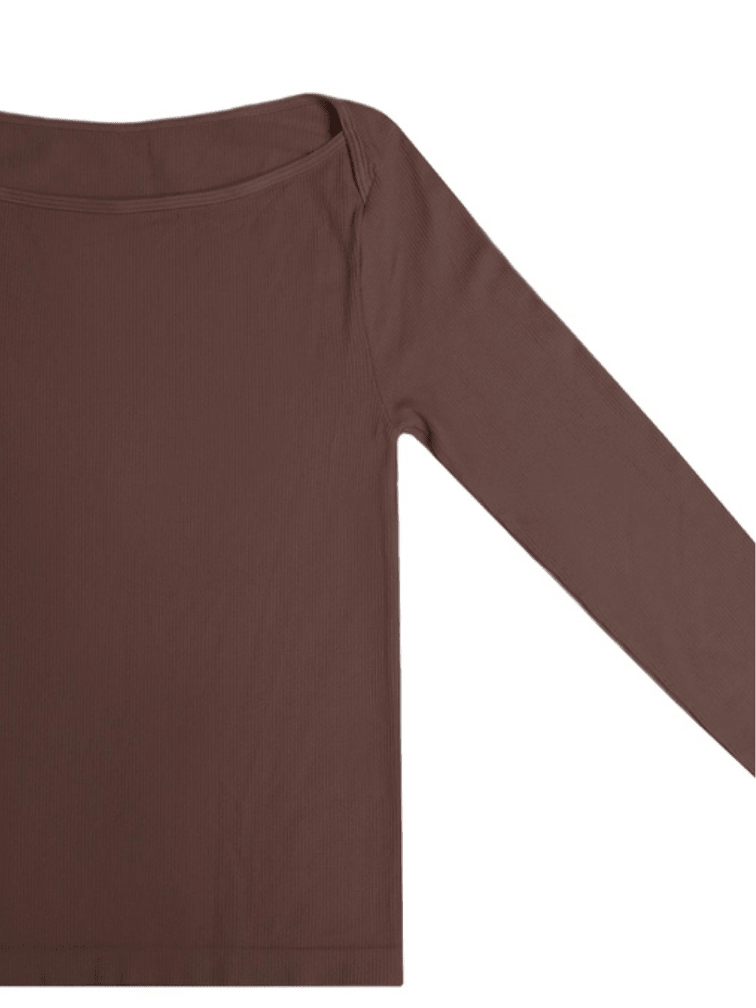 NIKIBIKI - The Effortless Ribbed Boat Neck Top- SALE - Jayden P Boutique