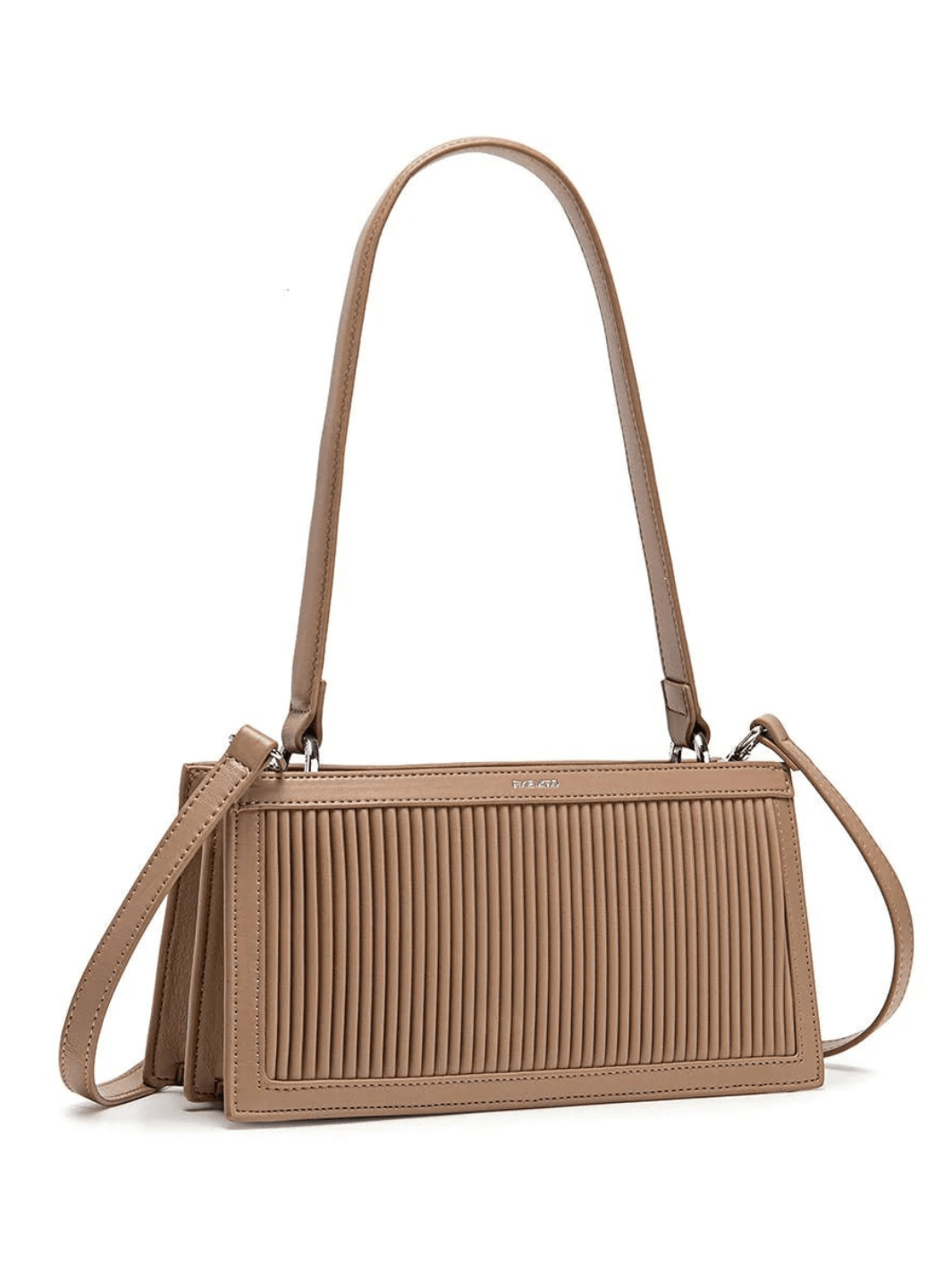 PIXIE MOOD - Abigail Clutch - Recycled Vegan Bag - Sand - Jayden P Boutique