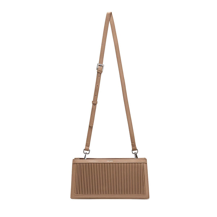 PIXIE MOOD - Abigail Clutch - Recycled Vegan Bag - Sand - Jayden P Boutique