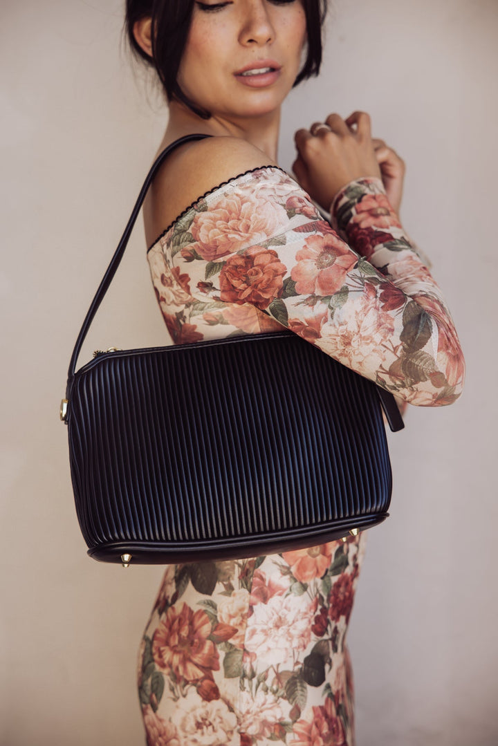 PIXIE MOOD - Ella Recycled Vegan Leather Shoulder Bag - Jayden P Boutique