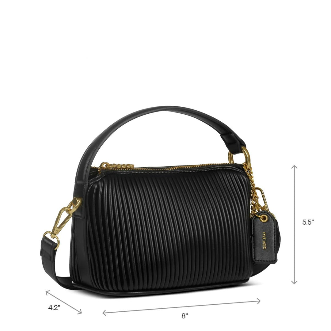 PIXIE MOOD - Ella Recycled Vegan Leather Shoulder Bag - Jayden P Boutique