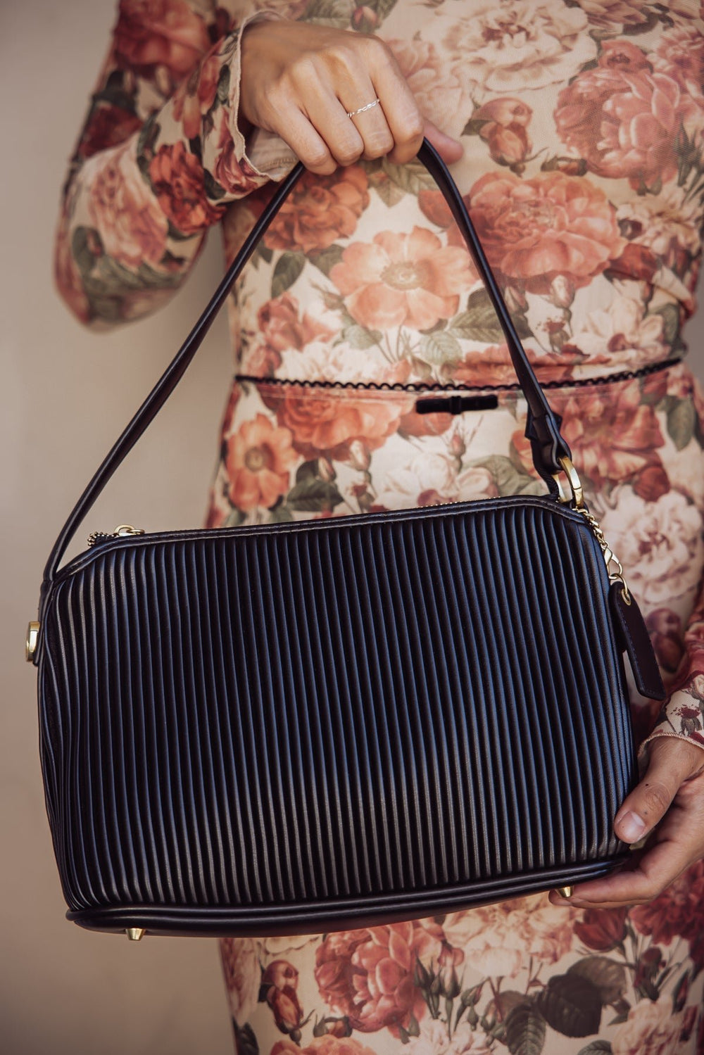 PIXIE MOOD - Ella Recycled Vegan Leather Shoulder Bag - Jayden P Boutique
