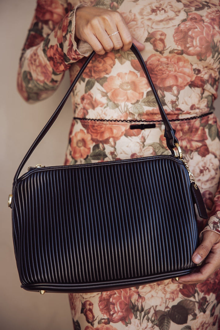 PIXIE MOOD - Ella Recycled Vegan Leather Shoulder Bag - Jayden P Boutique