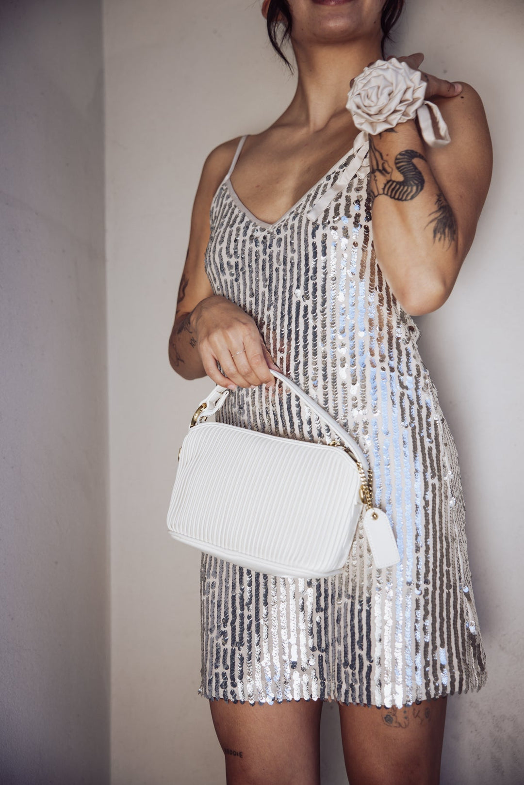 PIXIE MOOD - Ella Recycled Vegan Leather Shoulder Bag - Jayden P Boutique