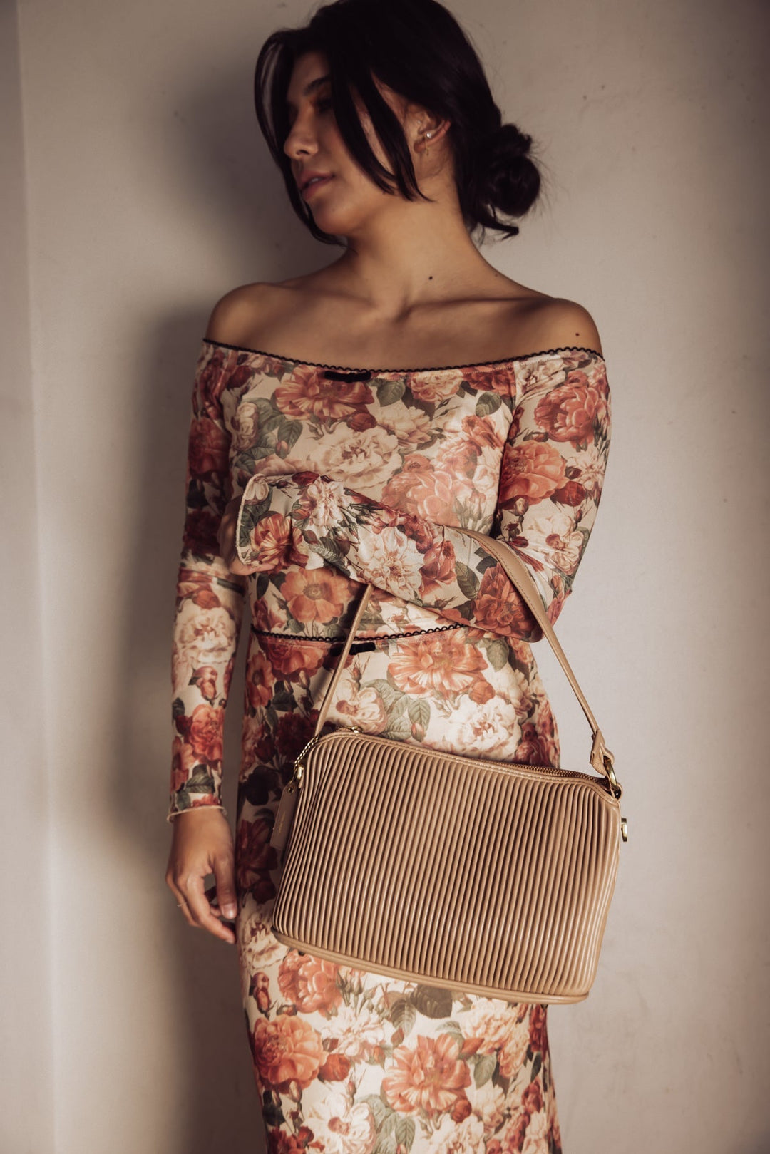 PIXIE MOOD - Ella Recycled Vegan Leather Shoulder Bag - Jayden P Boutique
