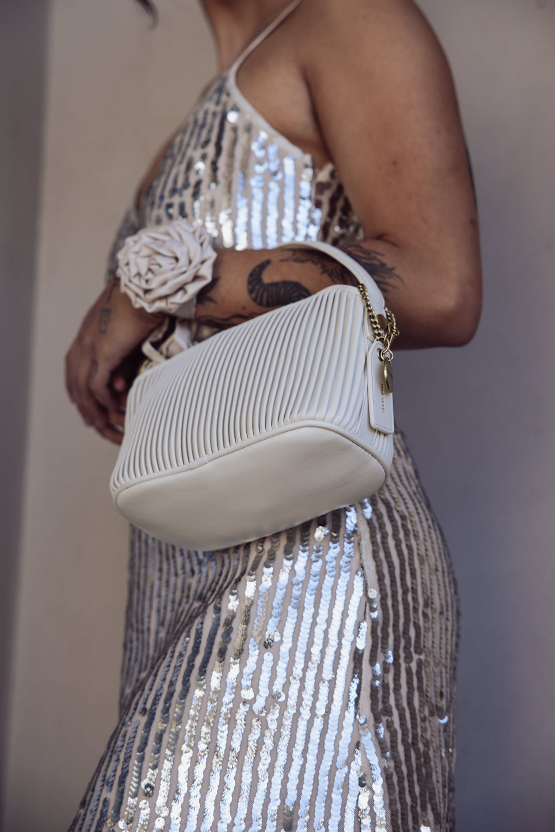 PIXIE MOOD - Ella Recycled Vegan Leather Shoulder Bag - Jayden P Boutique