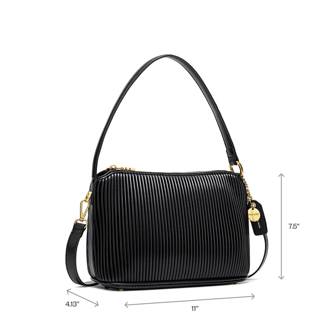 PIXIE MOOD - Ella Recycled Vegan Leather Shoulder Bag - Jayden P Boutique