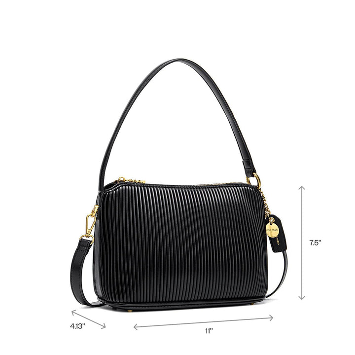 PIXIE MOOD - Ella Recycled Vegan Leather Shoulder Bag - Jayden P Boutique