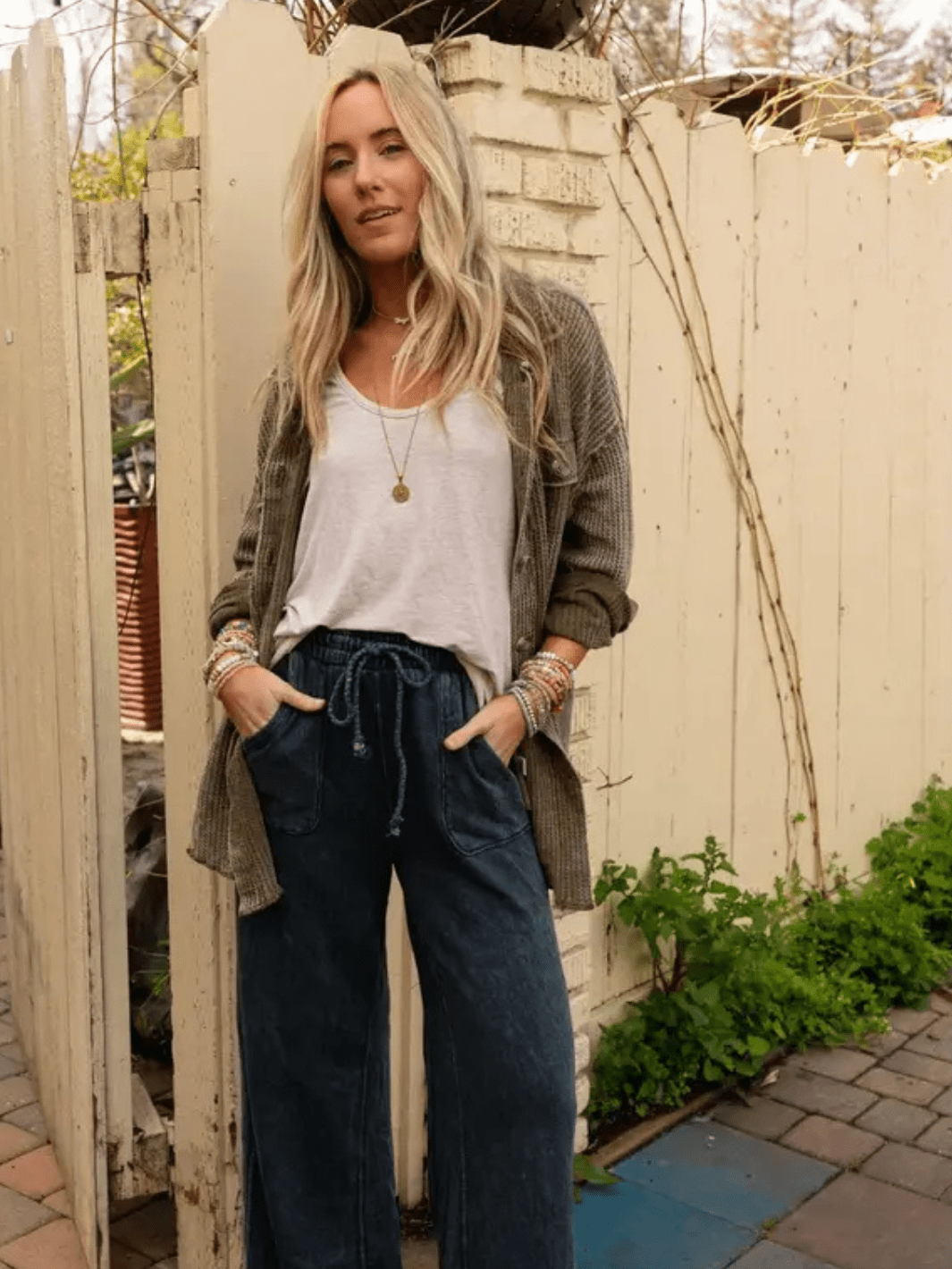 Relaxing Robin Wide Leg Pant - Jayden P Boutique