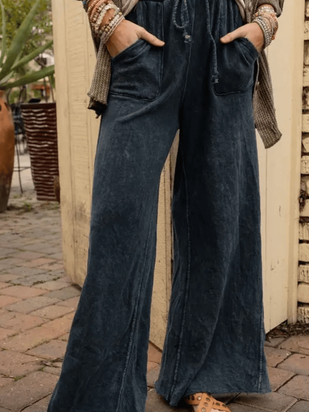 Relaxing Robin Wide Leg Pant - Jayden P Boutique