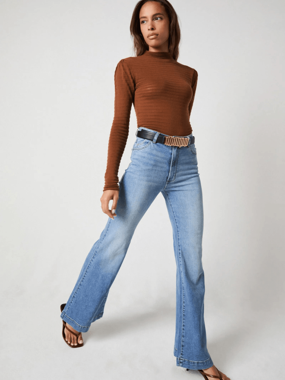 ROLLAS - EastCoast Flare Denim Jeans - Jayden P Boutique