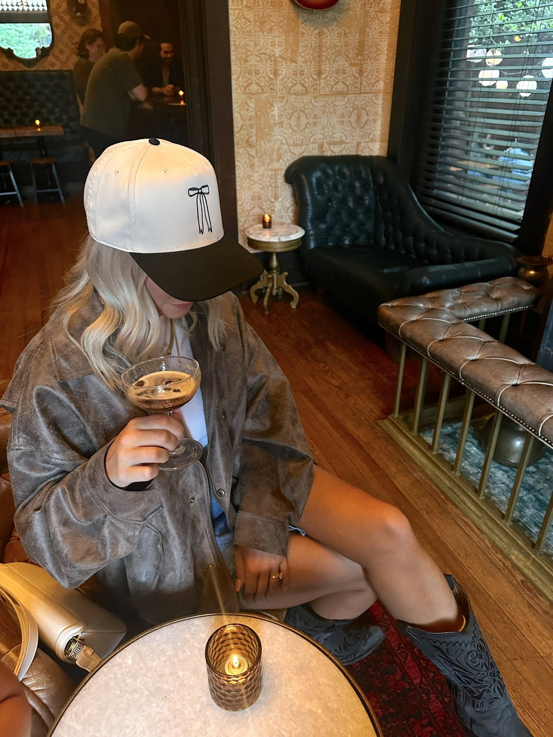 RUBY MOON - Bow Trucker Hat - Jayden P Boutique