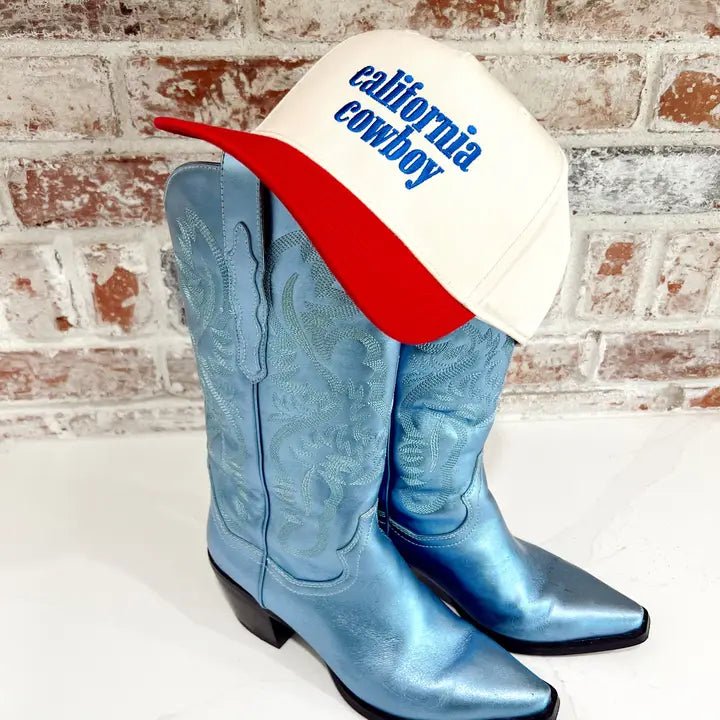 RUBY MOON - California Cowboy Trucker Hat West Coast Style - Jayden P Boutique