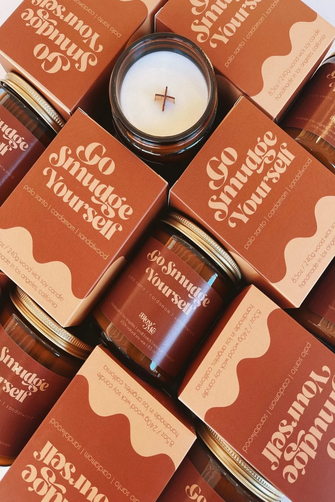 Go Smudge Yourself Soy Candle - 8.5 Oz