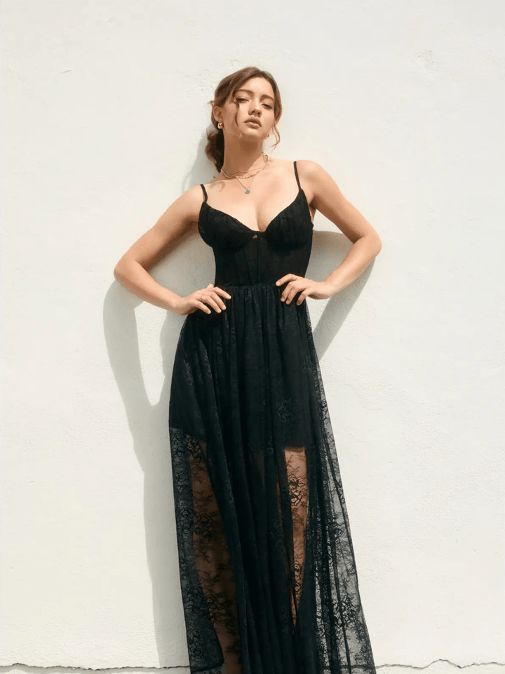 She Is Radiance Corset Maxi Dress - Jayden P Boutique